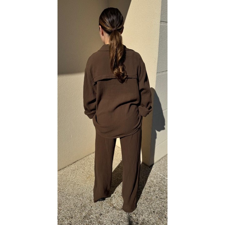 Chemise gaz de coton